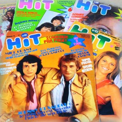 HIT - LOT X5 Revues 1973/1974 - Johnny Halliday Claude Francois Sardou Vartan Sheila Cloclo