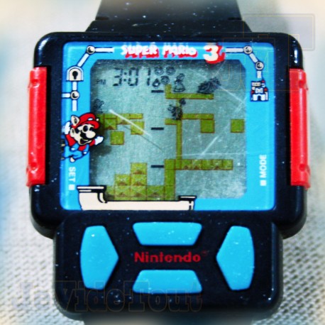 Game Watch Super Mario Bros 3 1990 Watch Montre Nintendo Vintage 80 S