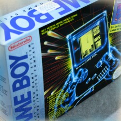 GAME BOY + Tetris - COFFRET BOITE FR 1989 - BOXED - NINTENDO BANDAI Vintage