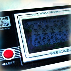 Game & Watch - Turtles Bridges - 1982 - Nintendo Vintage LCD RetroGame Tabletop