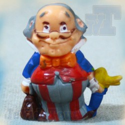 Dr Snuggles - TF1 - 1979 - BOGI - Figurine PVC Vintage - Visiteurs du Mercredi - IZARD