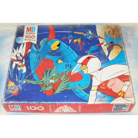 Bataille Des Planètes - Puzzle X100 - 1979 - MB - Club Dorothée - Croque-Matin - Gatchaman