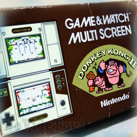 Game And Watch - Donkey Kong 2 - 1983 - Nintendo - BOXED Jeu Electronique Vintage 80'S