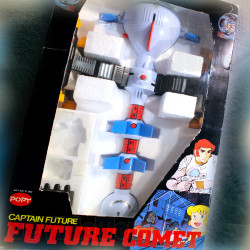 Capitaine Flam - Cyberlabe DX - 1980 - POPY Vintage - BIG SIZE - Future Comet - Captain Future - Club Dorothée