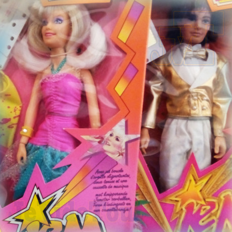 Jem Et Les Hologrames - LOT X2 - Jessica Et Rio - NEUF - 1985/86 - Vintage - TF1- HASBRO