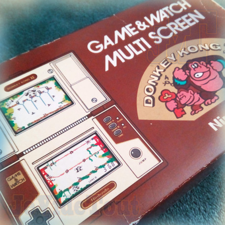 Game And Watch - Donkey Kong 2 - 1983 - RARE JEU VERSION FR - Nintendo - BOXED Jeu Electronique Vintage 80'S