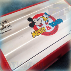 Game And Watch - Mickey Et Donald - 1982 - Nintendo - Jeu Vintage 80'S