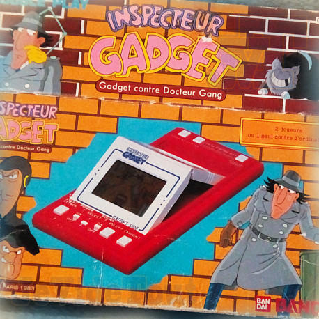 Inspecteur Gadget - Jeu Electronique BOITE FR - 1983 - DIC FR3 Vintage - BANDAI - BOXED