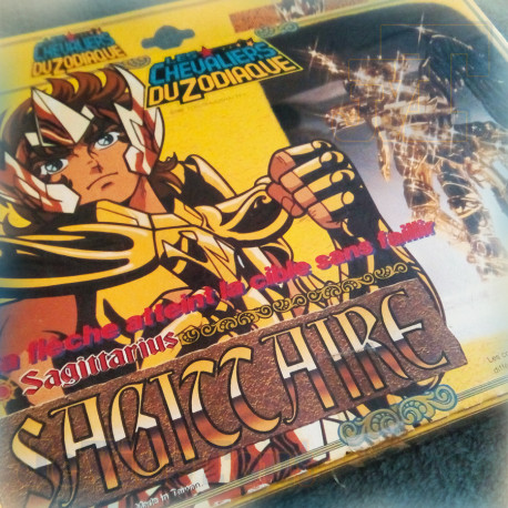 Chevaliers Du Zodiaque - Sagitaire - BANDAI 1987 - BOITE FR BOXED - Saint Seiya Cloth Vintage