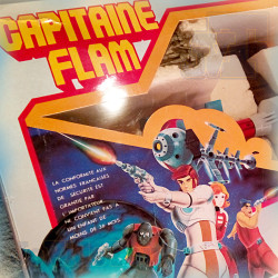 Capitaine Flam - TOEI - 1980 - Figurine PVC Vintage - Schleich No Popy