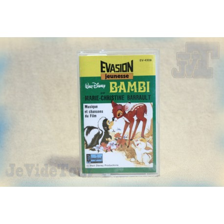 Disney - K7 - Bambi - M.C Barreault