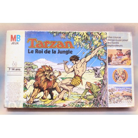 Tarzan Roi De La Jungle - 1977 - RARE - Jeu Société - MB - Vintage - Complet