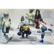 Naruto Shippuden Ninja - LOT X10 - Collection Ningyou Complète - Num 04 - Mini Figure Official - Bandai - Rare